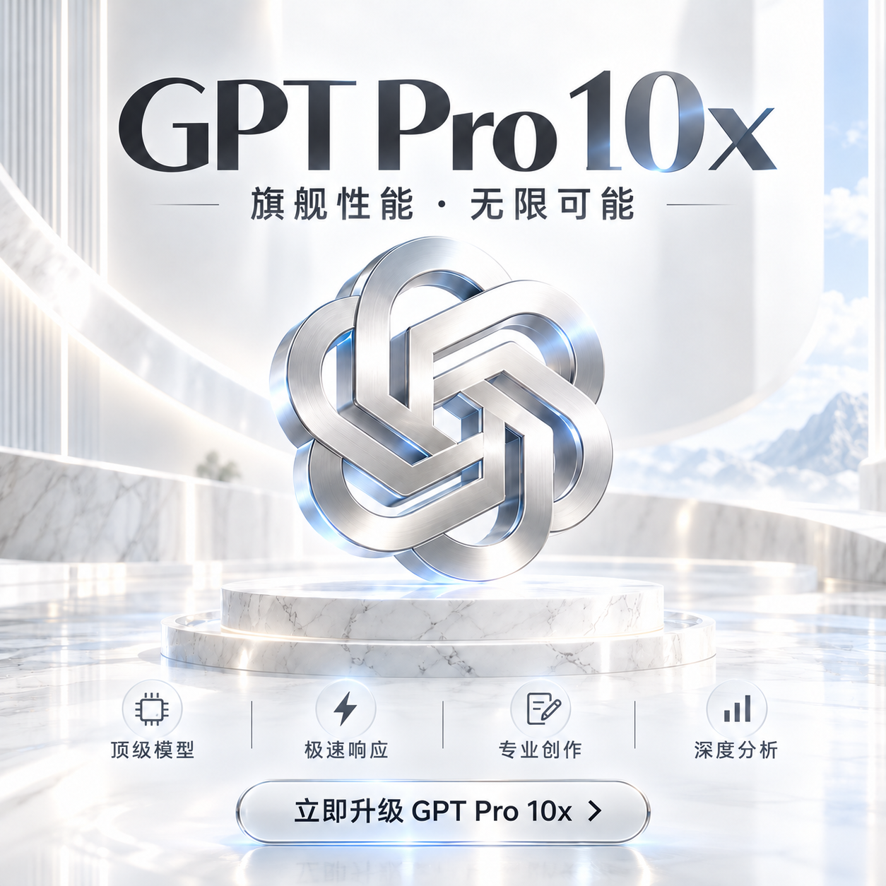 【代充】GPT  PRO 10x代充1个月（质保订阅）