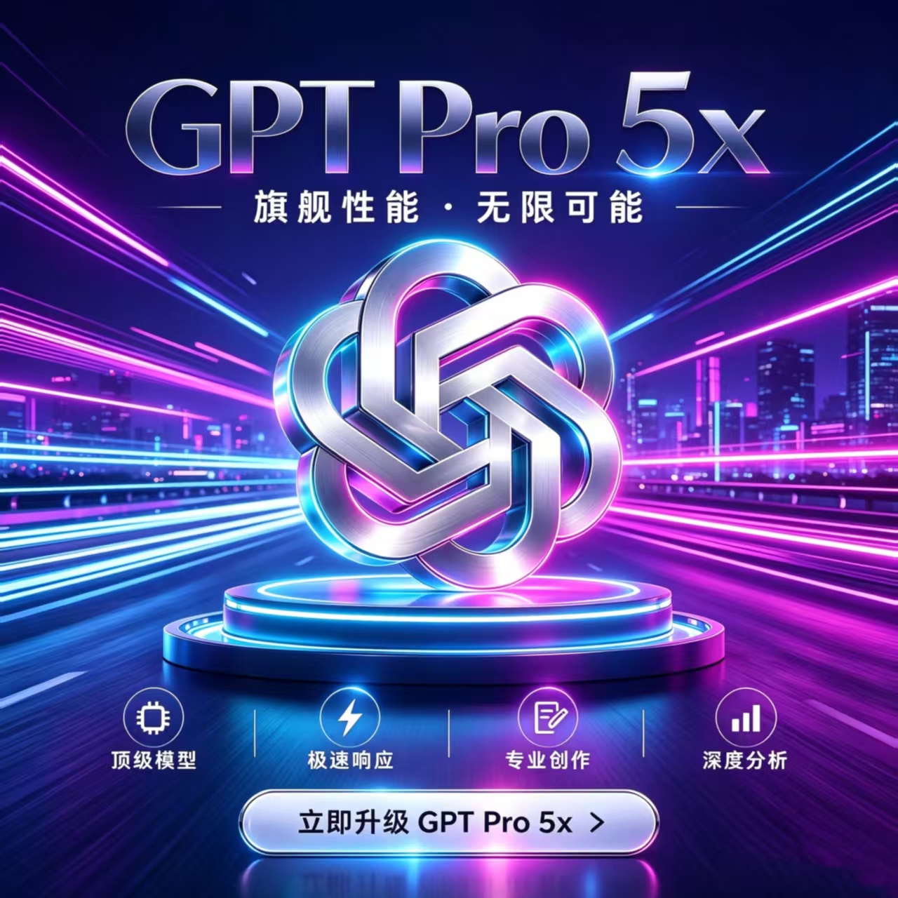 【代充】GPT PRO 5x代充1个月（质保订阅）